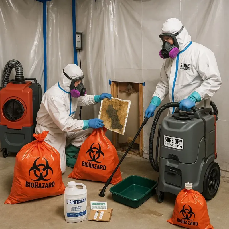Contaminated Water Handling Protocols process in San Diego Country Estates, CA